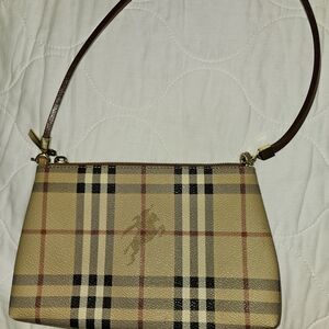 Burberry Beige Plaid Women's Bag